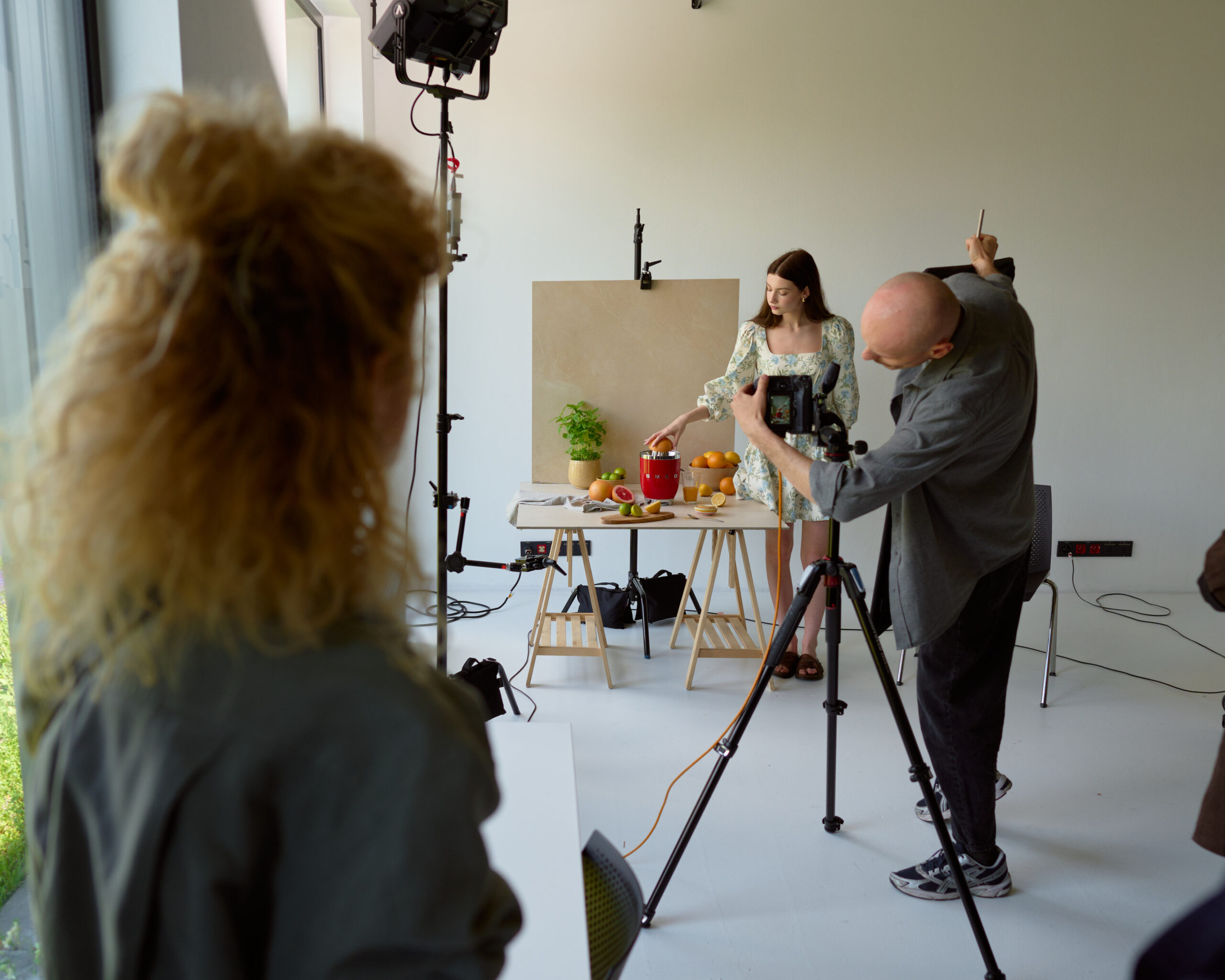 studio foto światło naturalne